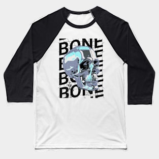 Skull Face Baseball T-Shirt